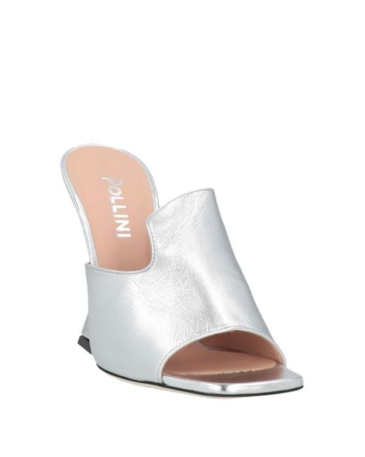 Sandales Pollini en coloris White
