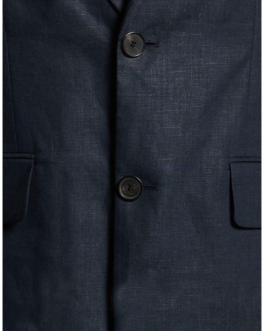 Sandro Blue Blazer Linen for men