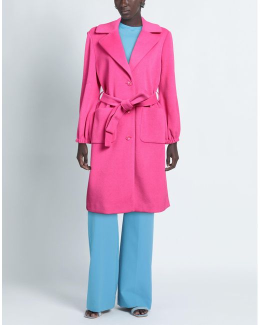 Actitude By Twinset Pink Coat