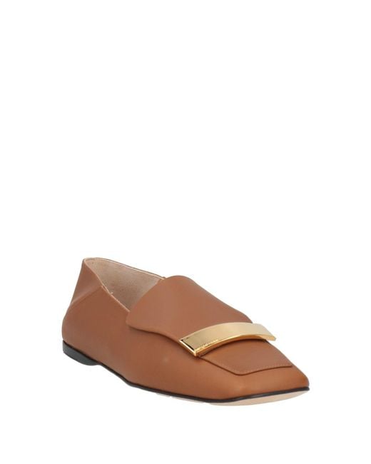 Sergio Rossi Brown Loafers Calfskin