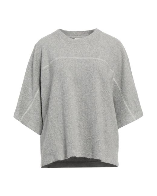 American Vintage Gray Sweatshirt Cotton