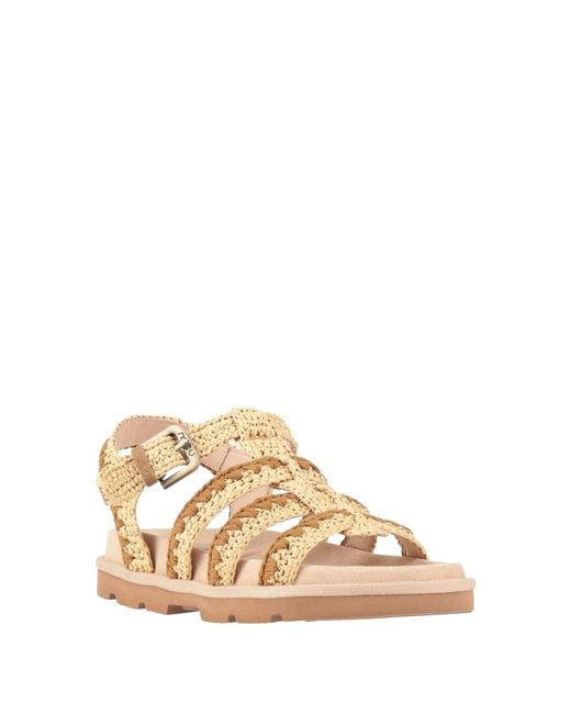 Mou Natural Sandals