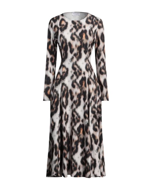 Gaelle Paris White Midi-Kleid