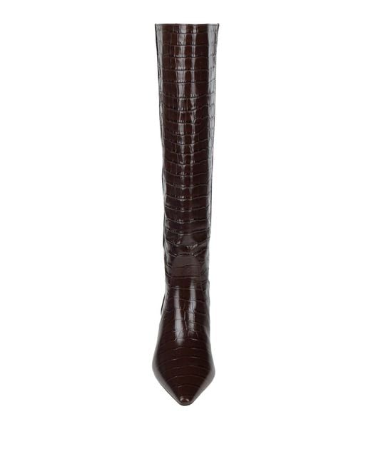 Stuart Weitzman Brown Boot Leather