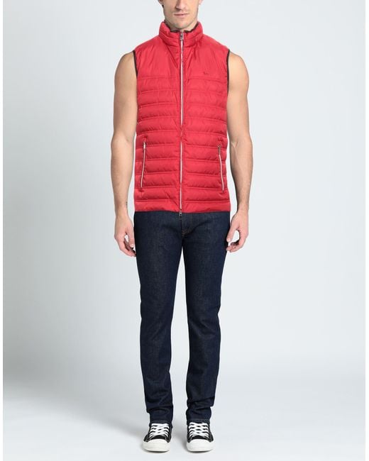 Harmont & Blaine Red Down Jacket for men