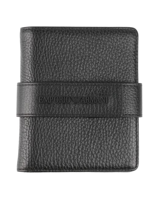 Emporio Armani Gray Wallet for men