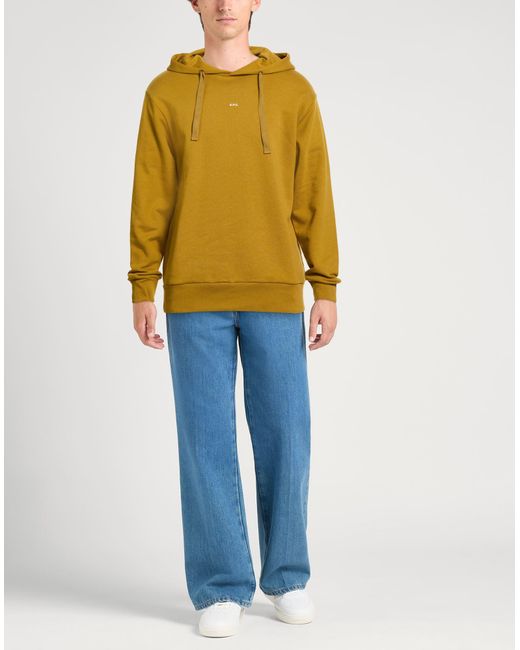 A.P.C. Yellow Sweatshirt for men