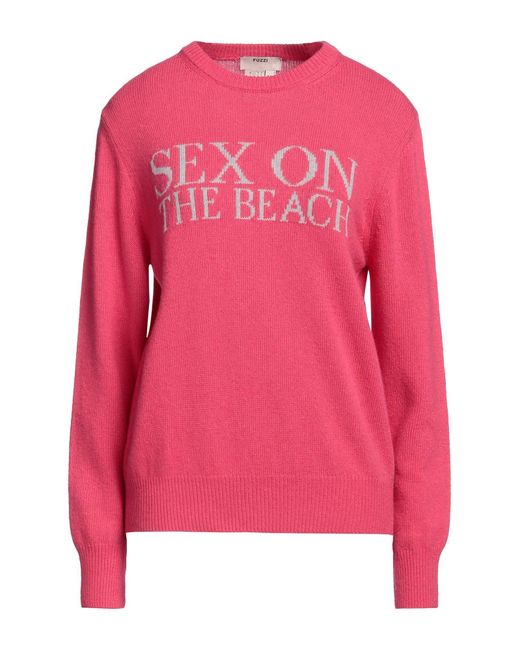 Fuzzi Pink Sweater