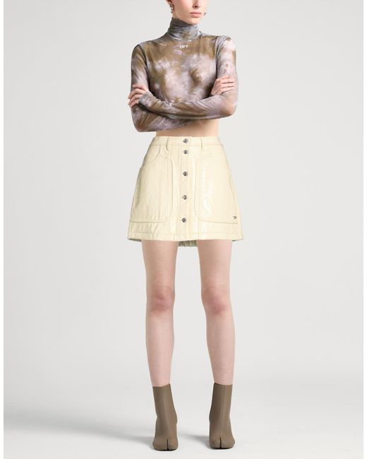 DIESEL Natural Mini Skirts