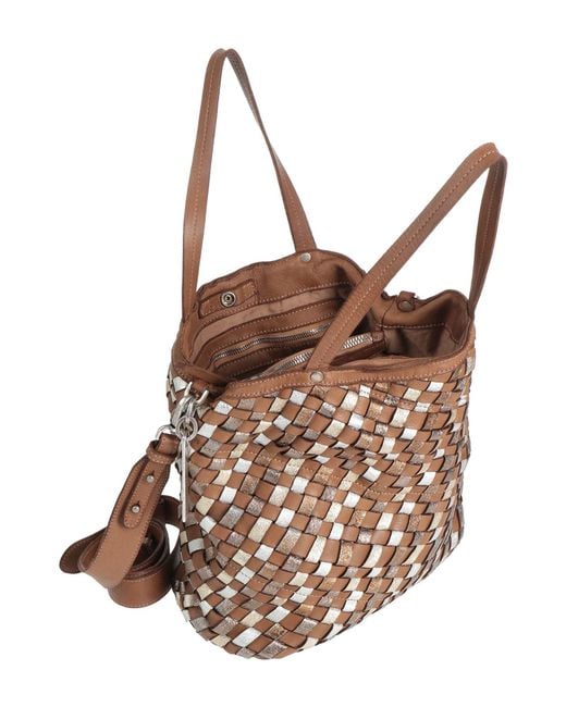 Caterina Lucchi Brown Handbag Calfskin