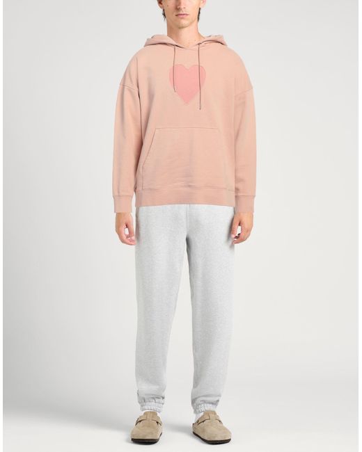Sandro Pink Sweatshirt Cotton, Elastane for men