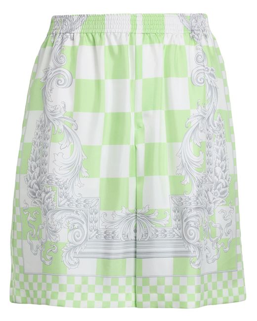 Versace Green Shorts & Bermuda Shorts for men