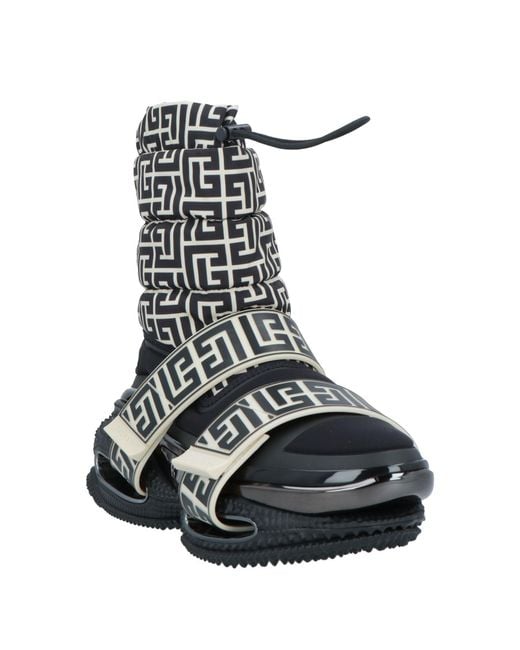 Balmain Black Ankle Boots for men