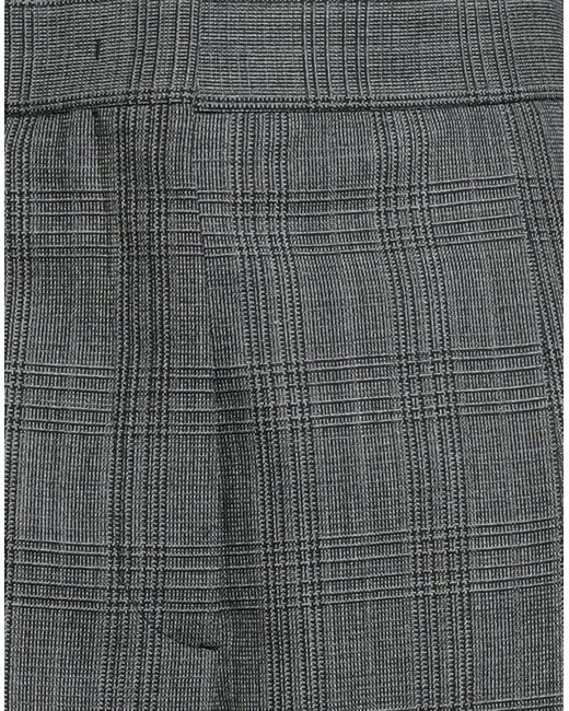 MSGM Gray Pants Virgin Wool