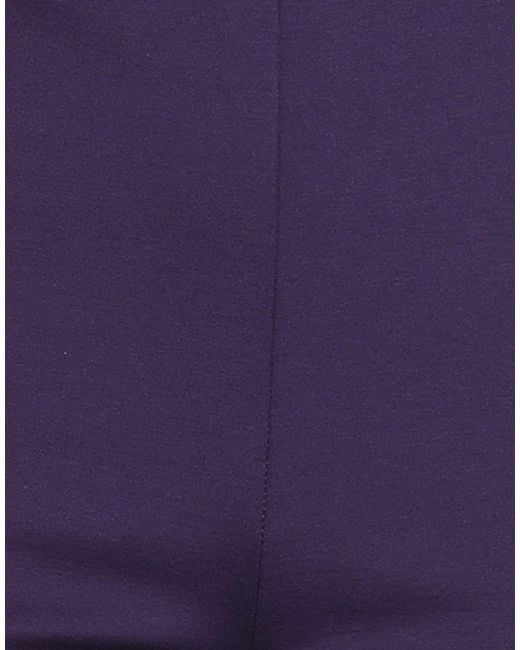 B.yu Blue Pants Viscose, Nylon, Elastane
