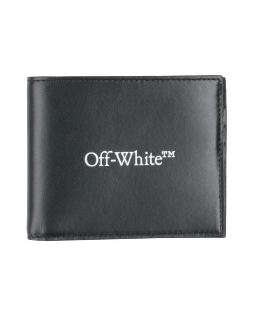 Off-White c/o Virgil Abloh Gray Wallet Leather for men
