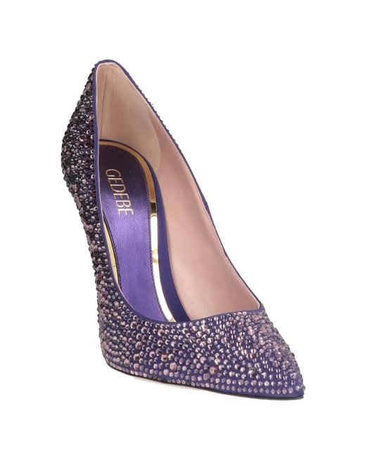 Gedebe Purple Pumps