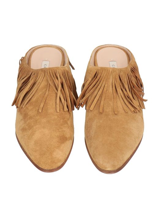 Casadei Brown Mules & Clogs Leather