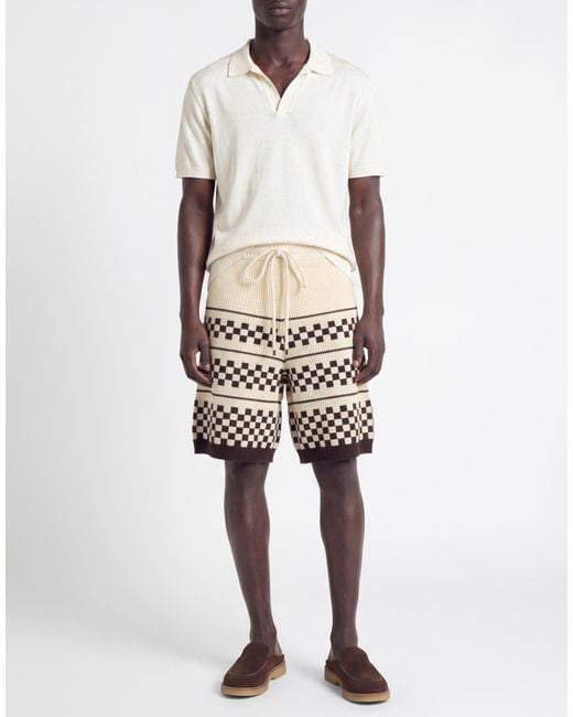 Amiri Black Shorts & Bermuda Shorts Wool, Polyester for men