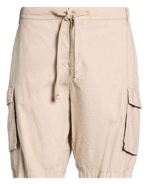Harmont & Blaine Natural Shorts & Bermuda Shorts Cotton, Lyocell for men