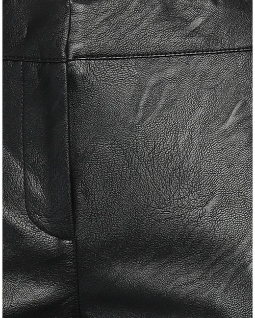 Kiltie Gray Pants Polyurethane, Viscose