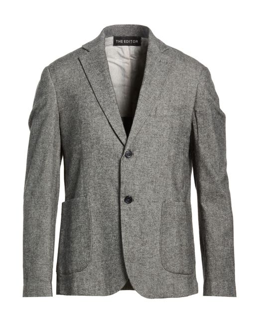 Saucony Gray Blazer Cotton, Viscose, Polyester, Elastane for men