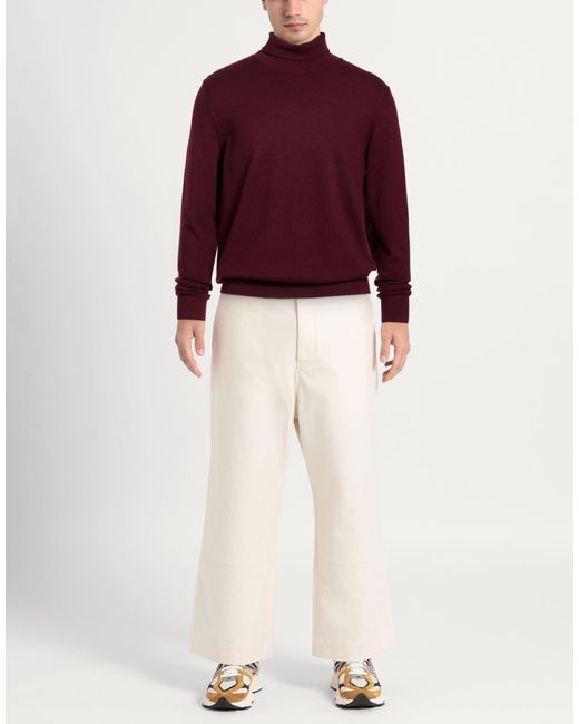 Diktat Red Turtleneck for men