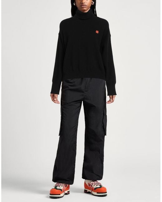 KENZO Black Turtleneck Wool