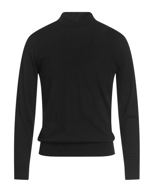 EYNESSE Rollkragenpullover in Black für Herren