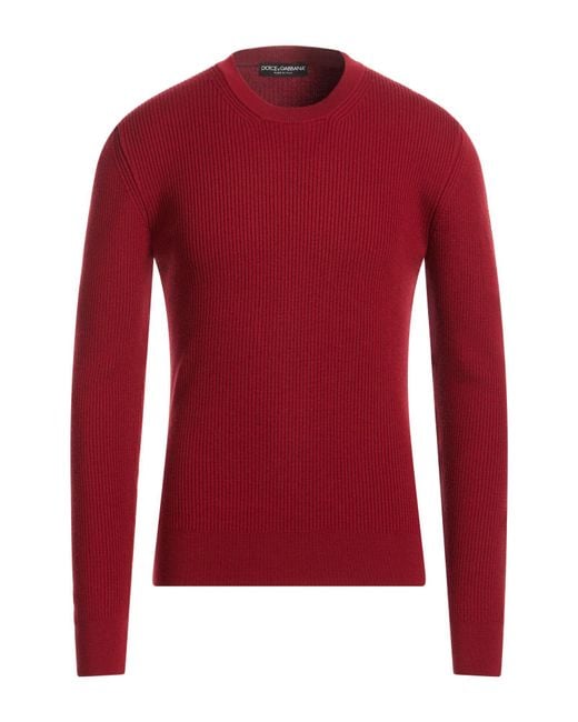 Pullover Dolce & Gabbana de hombre de color Red
