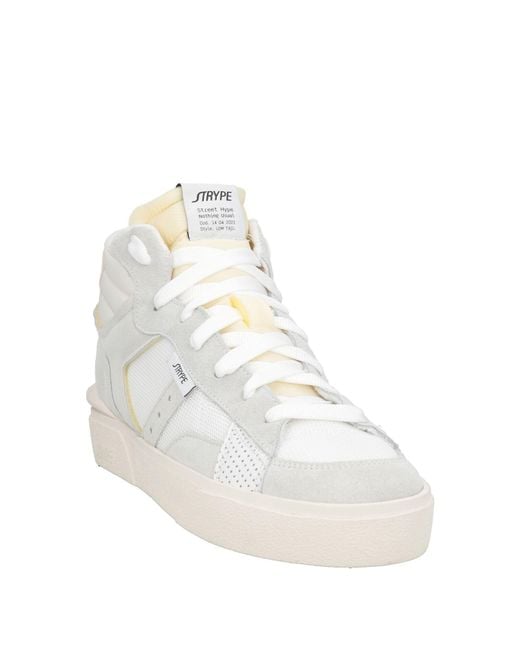 Strype White Trainers for men
