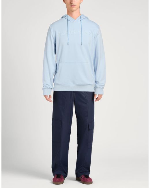 John Richmond Blue Sky Sweatshirt Cotton, Polyester for men