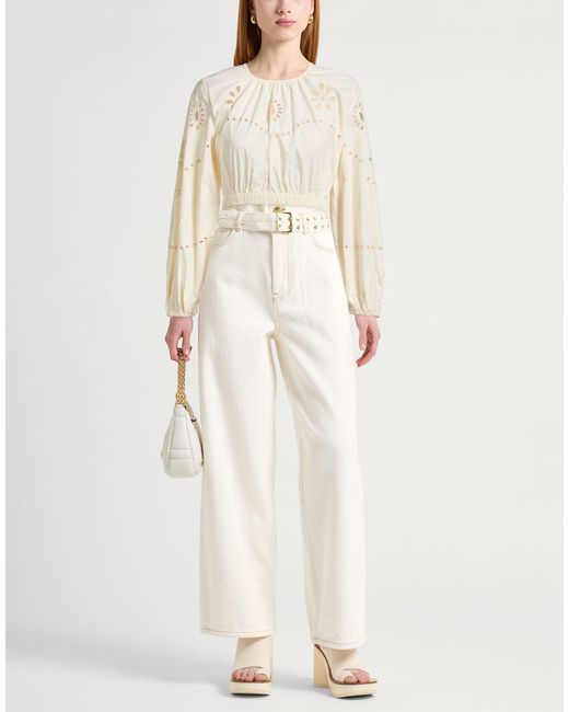 RHODE White Ivory Top Cotton