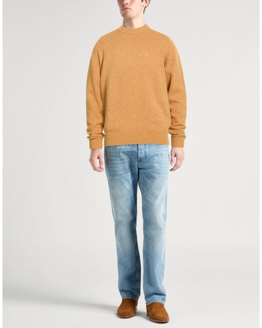 Barbour Orange Sweater Wool for men
