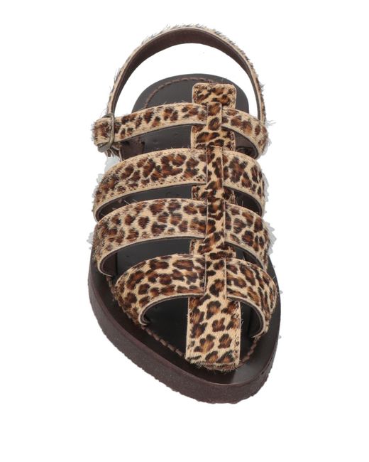 K. Jacques Brown Sandals