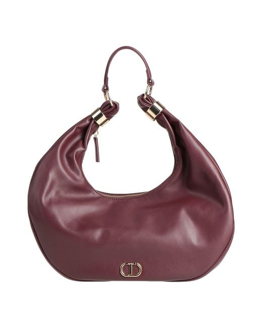 Twinset Purple Shoulder Bag
