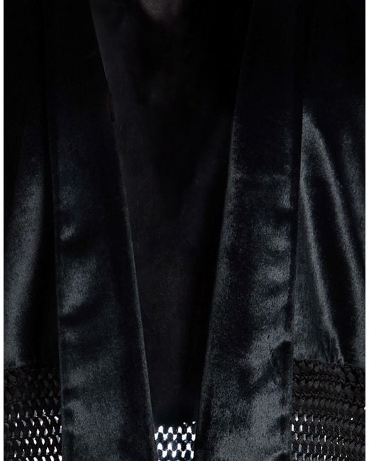 Galvan Black Jacket Viscose, Silk