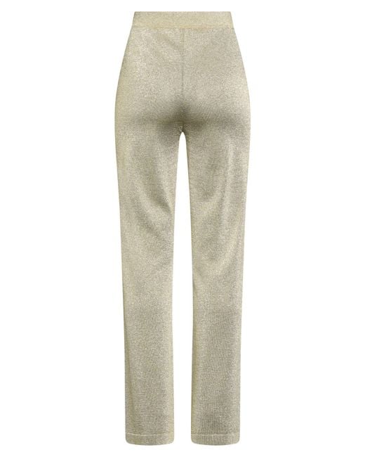 Missoni Natural Pants Viscose, Metal Fiber