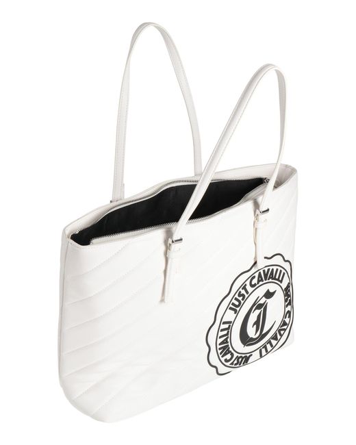 Just Cavalli White Handtaschen