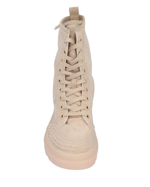 L'Autre Chose Natural Ankle Boots