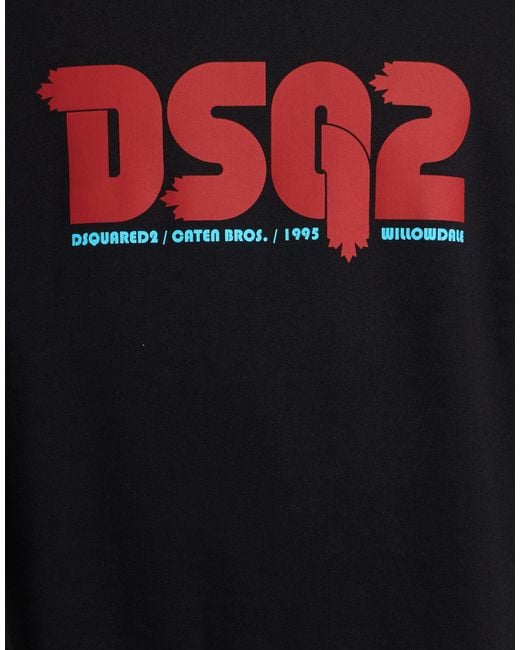 DSquared² Black Sweatshirt for men