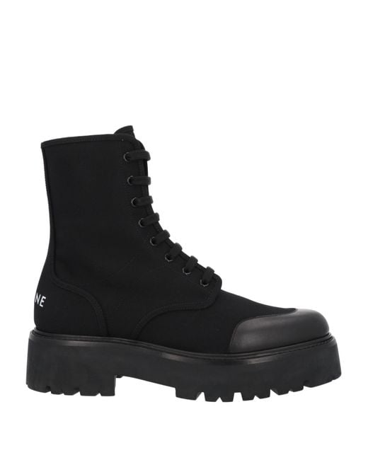 Céline Black Ankle Boots for men