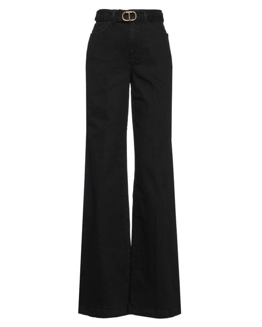 Pantaloni Jeans di Twin Set in Black
