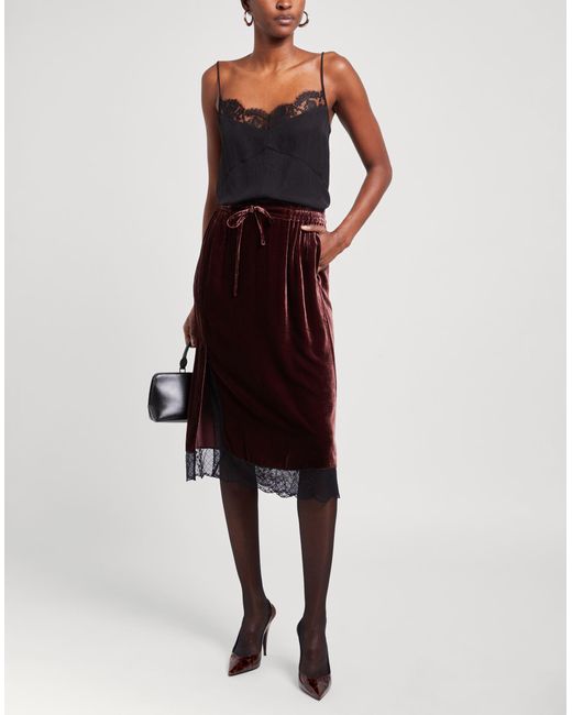 Zadig & Voltaire Purple Midi-Rock