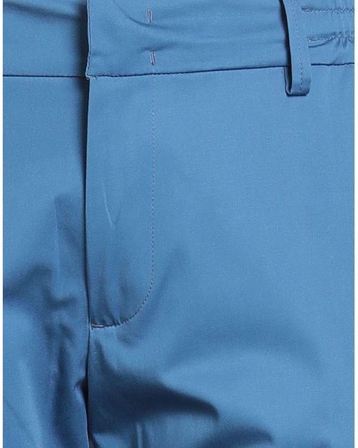 Messagerie Blue Patrizio Piscaglia Slate Pants Cotton, Elastane for men