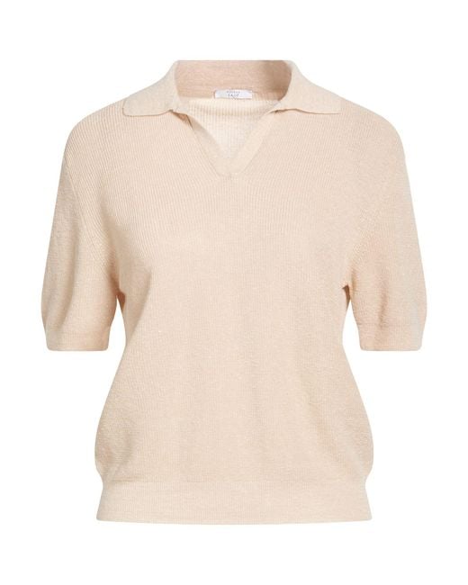 Polo Peserico de color Natural