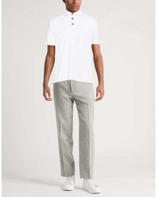 Polo Tombolini de hombre de color White