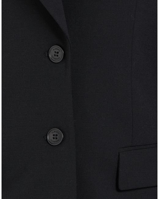 Alberta Ferretti Black Blazer Virgin Wool, Elastane