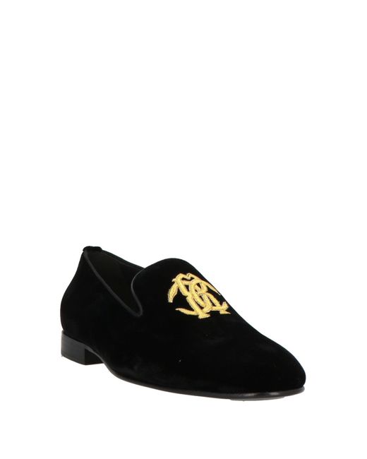 Roberto Cavalli Black Loafers for men