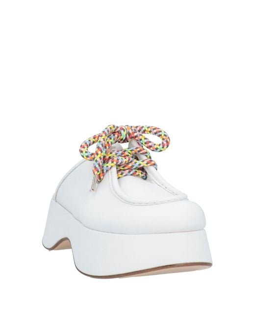 Agl Attilio Giusti Leombruni White Mules & Clogs Leather